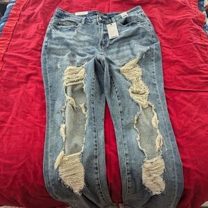 Judy blues high waist straight fit jeans